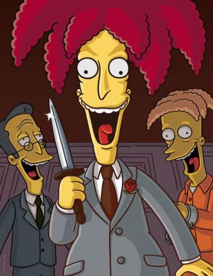 Funeral for a Fiend
Sideshow Bob, Cecil Terwilliger a ich otec pán Terwilliger (s19e08)
