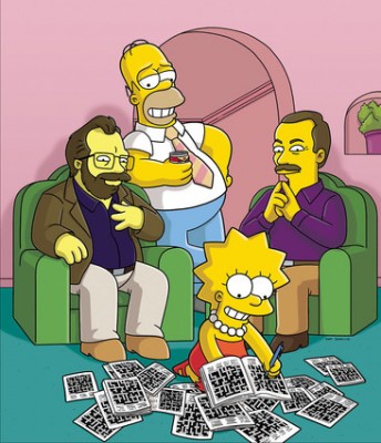 Homer and Lisa Exchange Crosswords
(s20e06)
