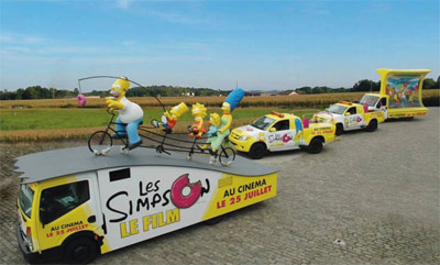 Reklamná kampaň na Tour de France